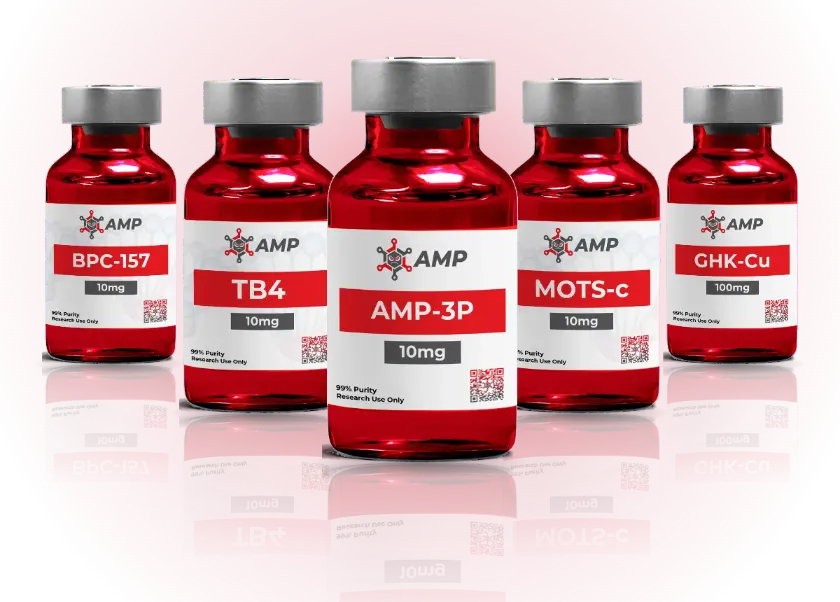 About Ameano Peptides: research peptide vials from the Ameano range