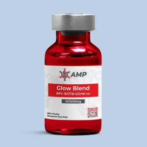 Glow blend vial from Ameano Peptides